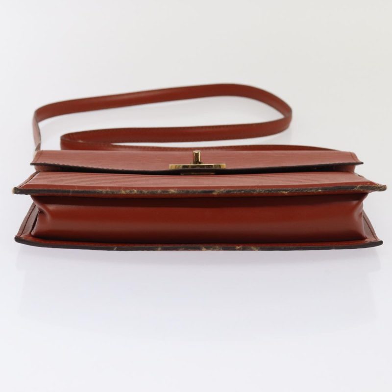 Louis Vuitton Epi Prebourg Shoulder Bag Brown M52563  88745 - Image 5