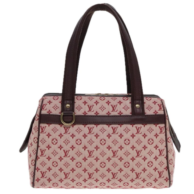 Louis Vuitton Monogram Mini Josephine PM Hand Bag Red M92216  88815 - Image 3