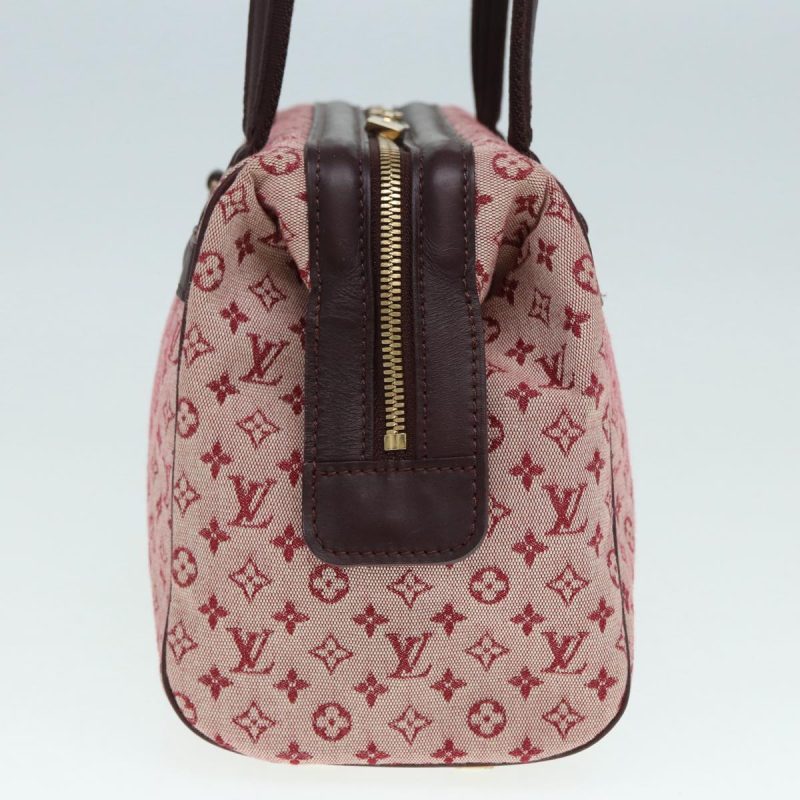 Louis Vuitton Monogram Mini Josephine PM Hand Bag Red M92216  88815 - Image 5