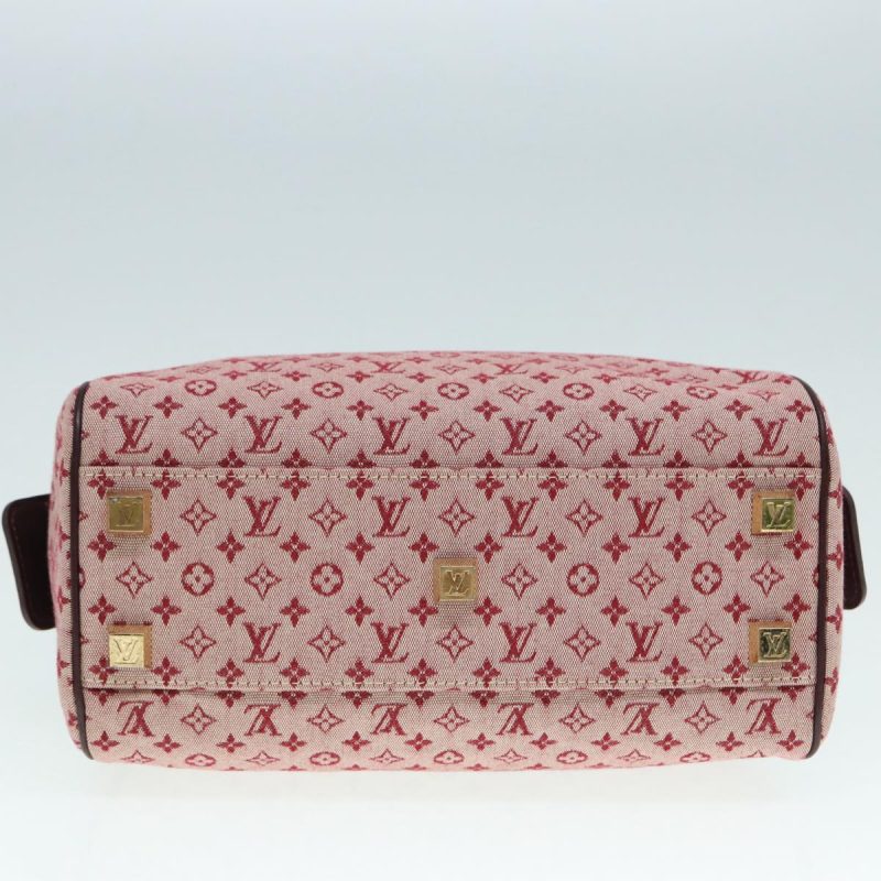 Louis Vuitton Monogram Mini Josephine PM Hand Bag Red M92216  88815 - Image 9