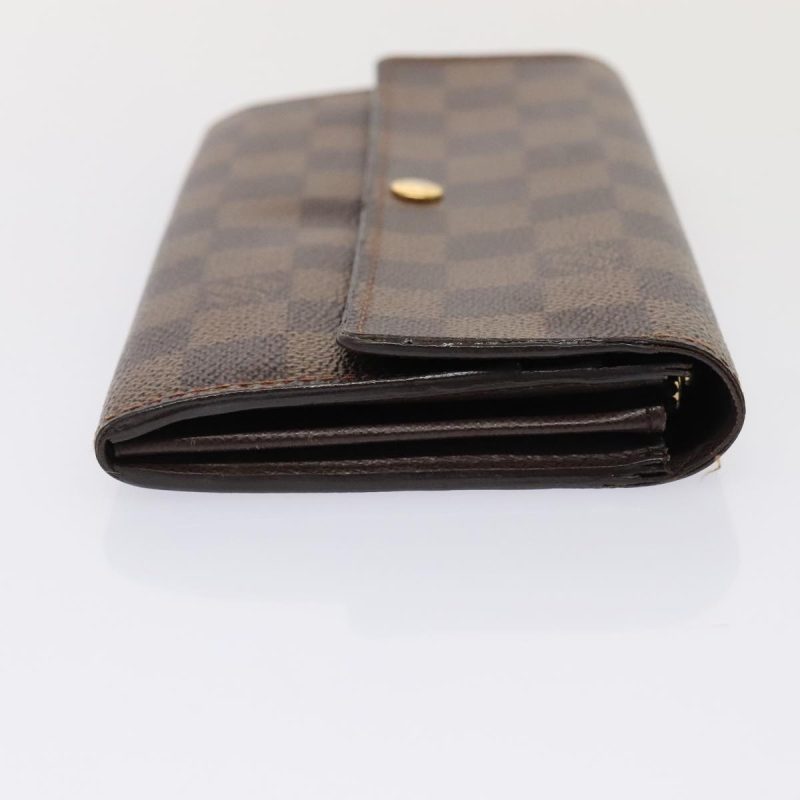 Louis Vuitton Damier Ebene Portefeuille Sarah Long Wallet N60491  88866 - Image 3