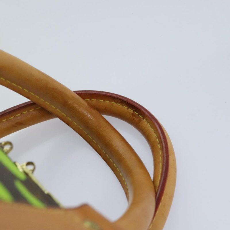 Louis Vuitton Monogram Graffiti Keepall 50 Boston Bag Vert M93700 Auth 88886 - Image 8