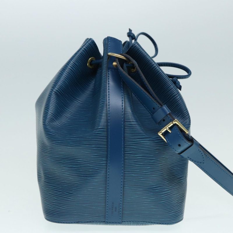 Louis Vuitton Epi Petit Noe Shoulder Bag Blue M44105  88889 - Image 4