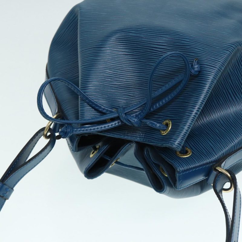 Louis Vuitton Epi Petit Noe Shoulder Bag Blue M44105  88889 - Image 6
