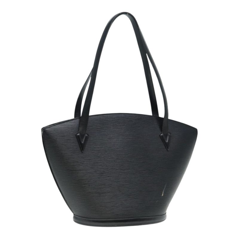 Louis Vuitton Epi Saint Jacques Shopping Shoulder Bag Black M52272  88890