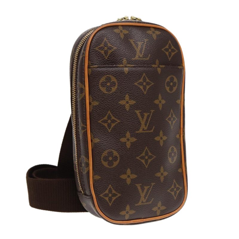 Louis Vuitton Monogram Pochette Gange Shoulder Bag M51870  88900A