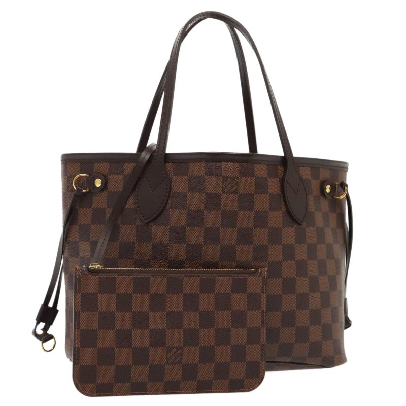 Louis Vuitton Damier Ebene Neverfull PM Tote Bag N51109  88920
