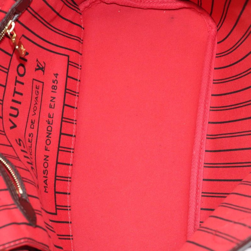 Louis Vuitton Damier Ebene Neverfull PM Tote Bag N51109  88920 - Image 10