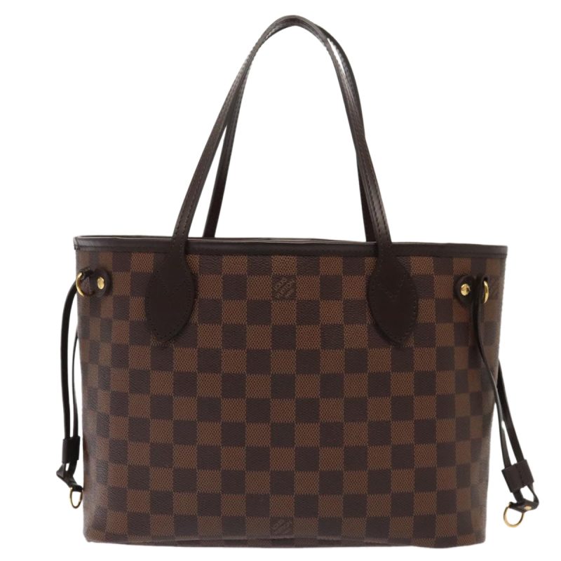 Louis Vuitton Damier Ebene Neverfull PM Tote Bag N51109  88920 - Image 2