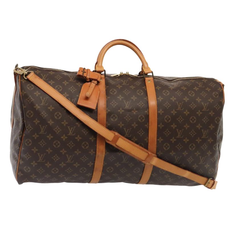 Louis Vuitton Monogram Keepall Bandouliere 60 Boston Bag M41412  88924