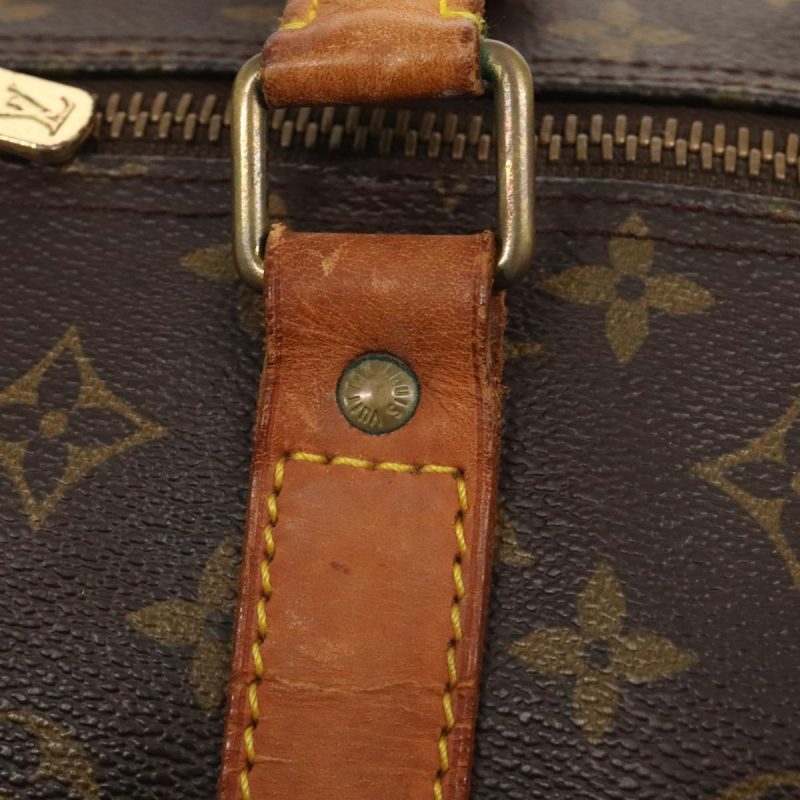 Louis Vuitton Monogram Keepall Bandouliere 60 Boston Bag M41412  88926 - Image 10