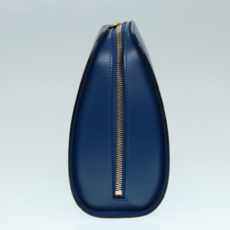 Louis Vuitton Epi Dauphine GM Pouch Blue M48435  88933 - Image 3