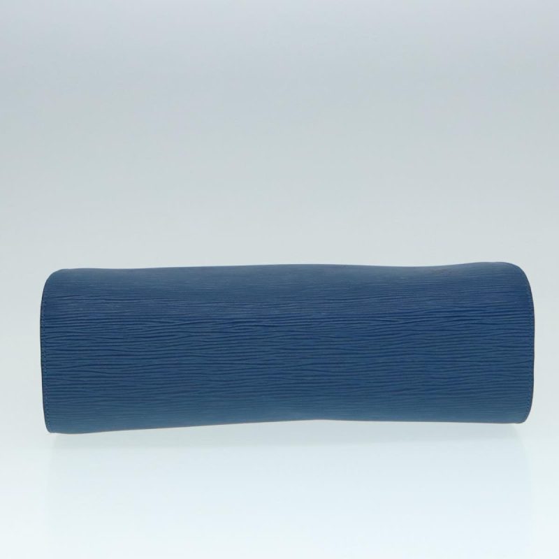 Louis Vuitton Epi Dauphine GM Pouch Blue M48435  88933 - Image 6