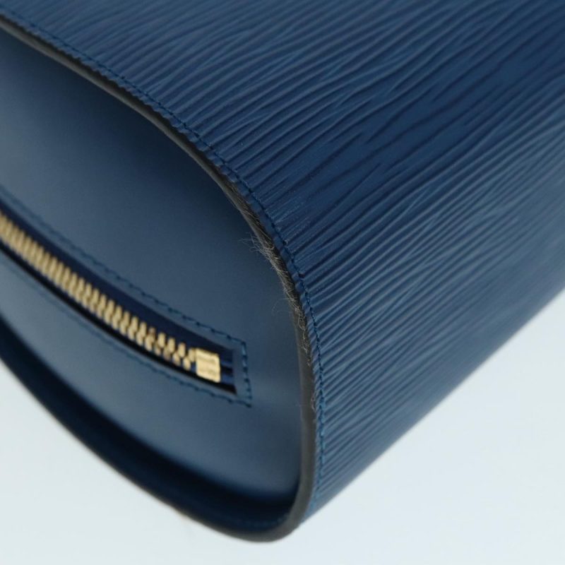 Louis Vuitton Epi Dauphine GM Pouch Blue M48435  88933 - Image 7