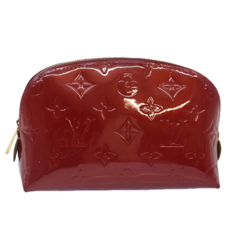 Louis Vuitton Vernis Pochette Cosmetic Pouch Pomme D'amour M91496  88940
