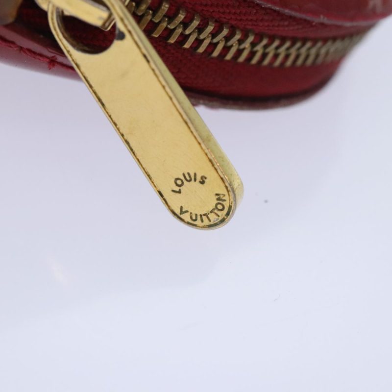 Louis Vuitton Vernis Pochette Cosmetic Pouch Pomme D'amour M91496  88940 - Image 8