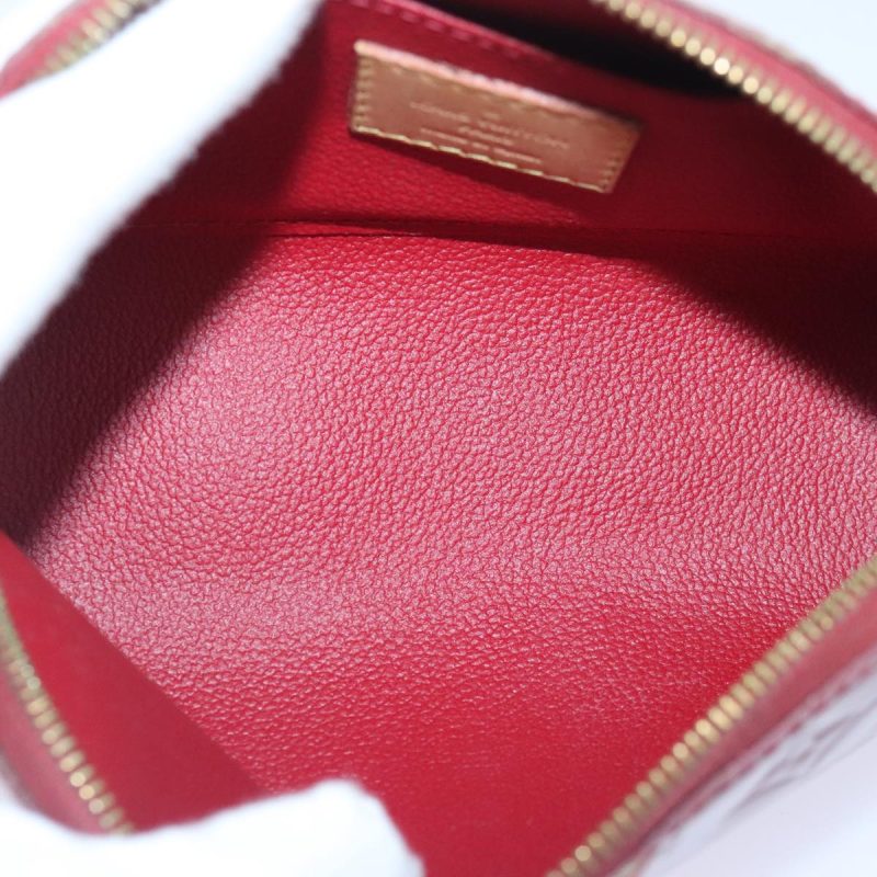Louis Vuitton Vernis Pochette Cosmetic Pouch Pomme D'amour M91496  88940 - Image 10