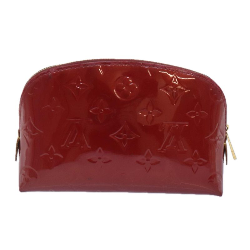 Louis Vuitton Vernis Pochette Cosmetic Pouch Pomme D'amour M91496  88940 - Image 2
