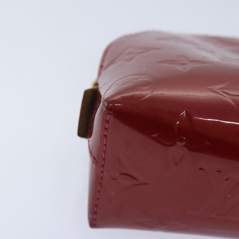 Louis Vuitton Vernis Pochette Cosmetic Pouch Pomme D'amour M91496  88940 - Image 7