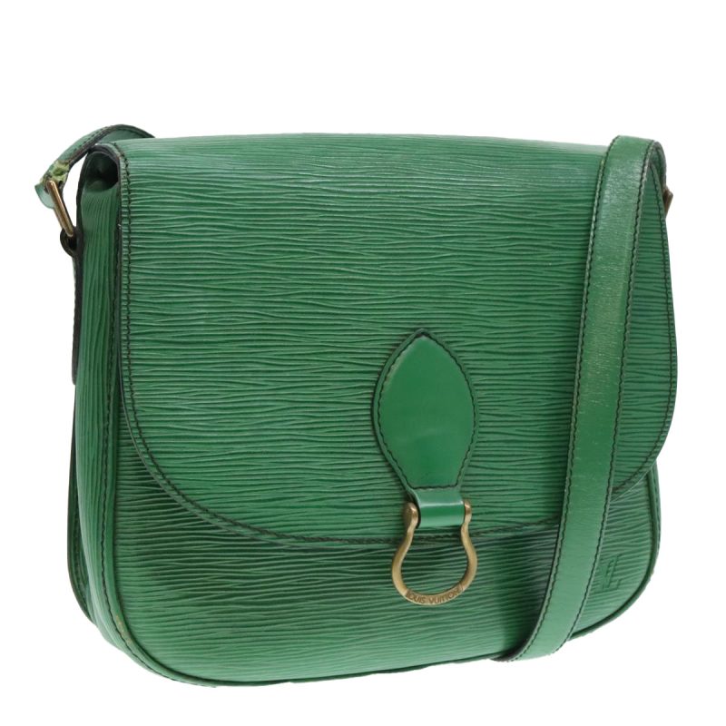 Louis Vuitton Epi Saint Cloud GM Shoulder Bag Green M52194  88948