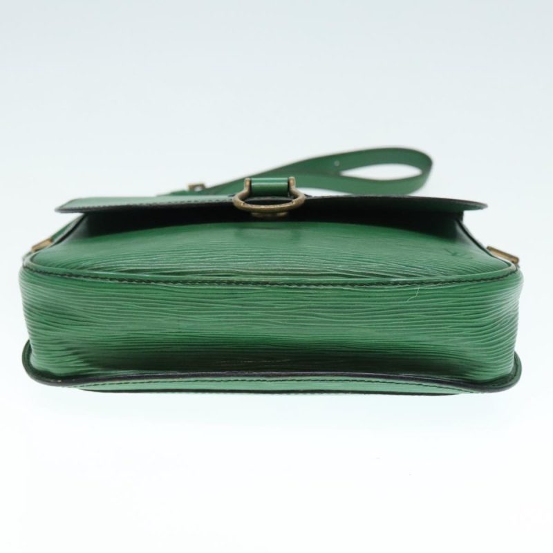 Louis Vuitton Epi Saint Cloud GM Shoulder Bag Green M52194  88948 - Image 5