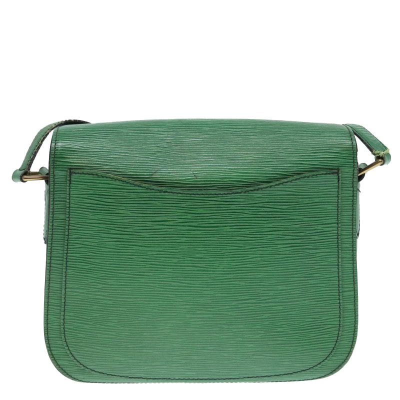 Louis Vuitton Epi Saint Cloud GM Shoulder Bag Green M52194  88948 - Image 2