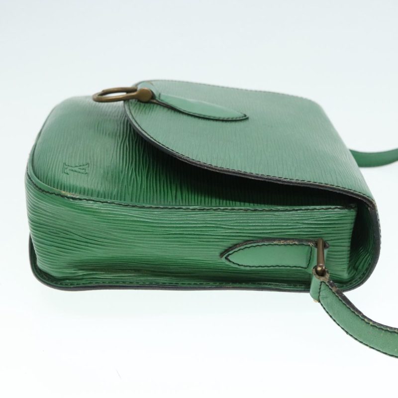 Louis Vuitton Epi Saint Cloud GM Shoulder Bag Green M52194  88948 - Image 3