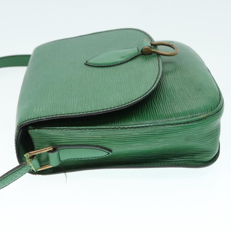 Louis Vuitton Epi Saint Cloud GM Shoulder Bag Green M52194  88948 - Image 4