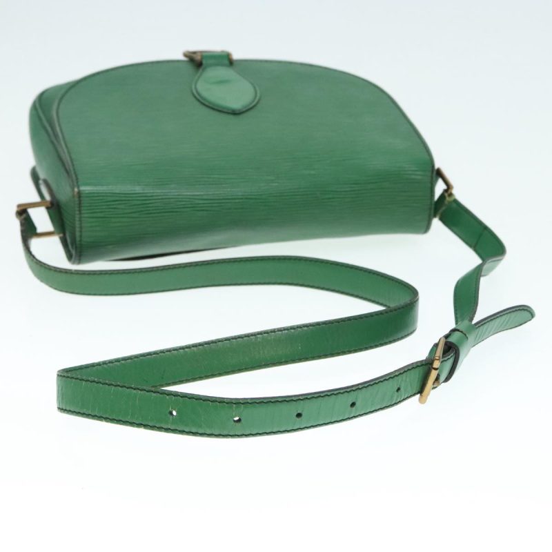 Louis Vuitton Epi Saint Cloud GM Shoulder Bag Green M52194  88948 - Image 6