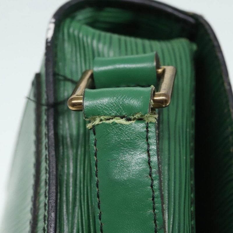 Louis Vuitton Epi Saint Cloud GM Shoulder Bag Green M52194  88948 - Image 8