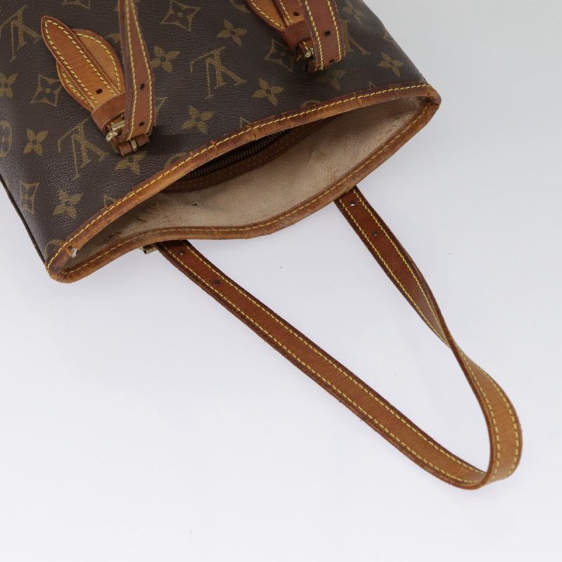 Louis Vuitton Monogram Bucket PM Shoulder Bag M42238  88950 - Image 7