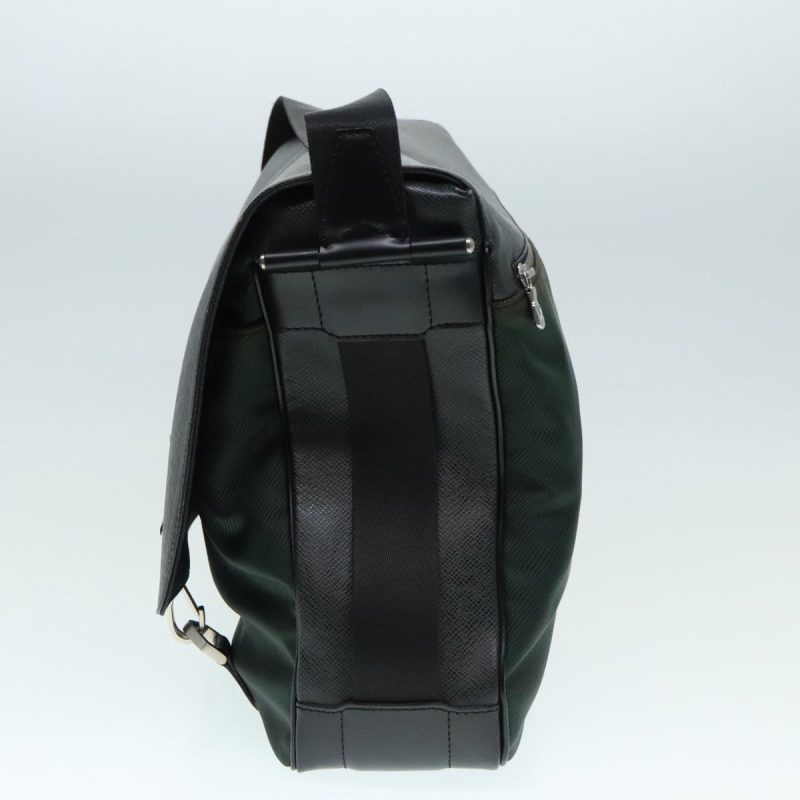 Louis Vuitton Taiga Leather Delsous Shoulder Bag Epicea M30164  88973 - Image 3