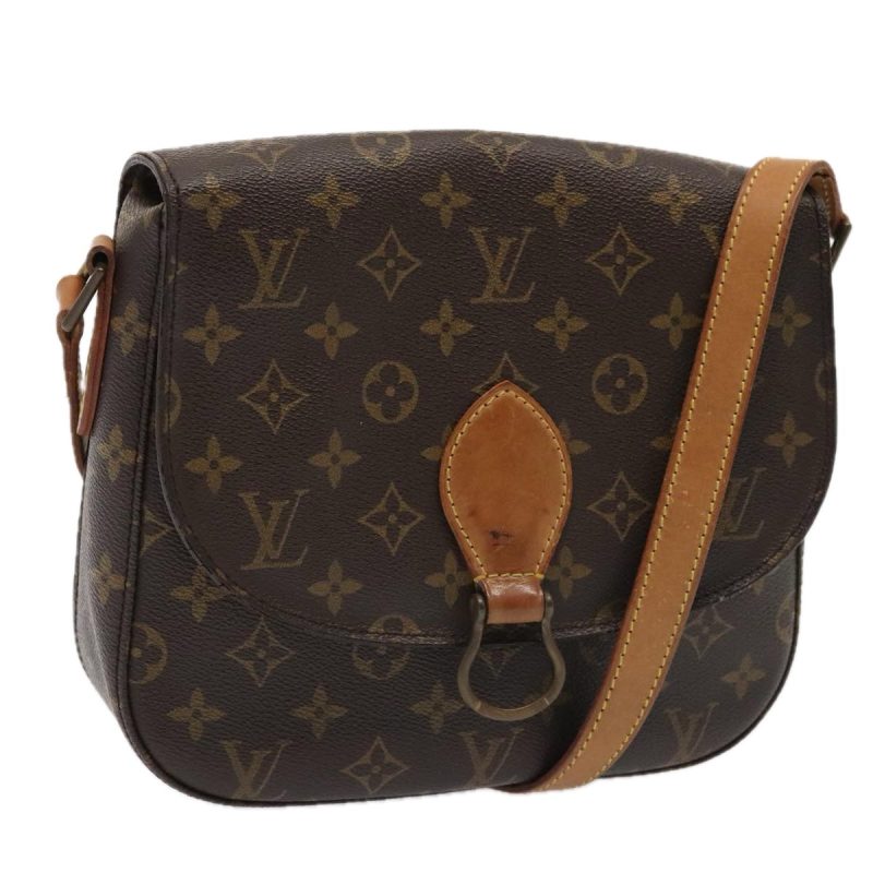 Louis Vuitton Monogram Saint Cloud GM Shoulder Bag M51242  88990