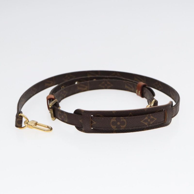 Louis Vuitton Monogram Adjustable Shoulder Strap 36.2""-43.7""  89002 - Image 5