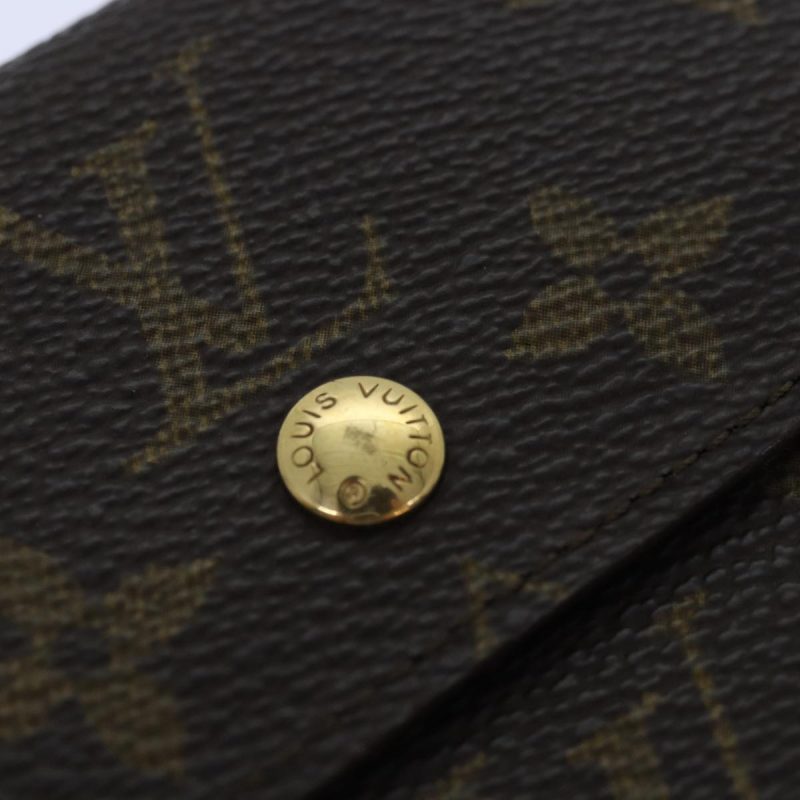 Louis Vuitton Monogram Portefeuille Elise Trifold Wallet M61654  89012 - Image 8