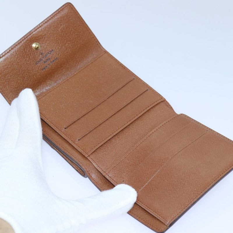 Louis Vuitton Monogram Portefeuille Elise Trifold Wallet M61654  89012 - Image 10