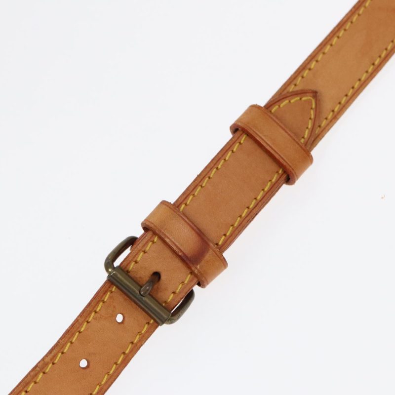 Louis Vuitton Adjustable Shoulder Strap Leather 37""-43.7"" Beige  89016 - Image 9
