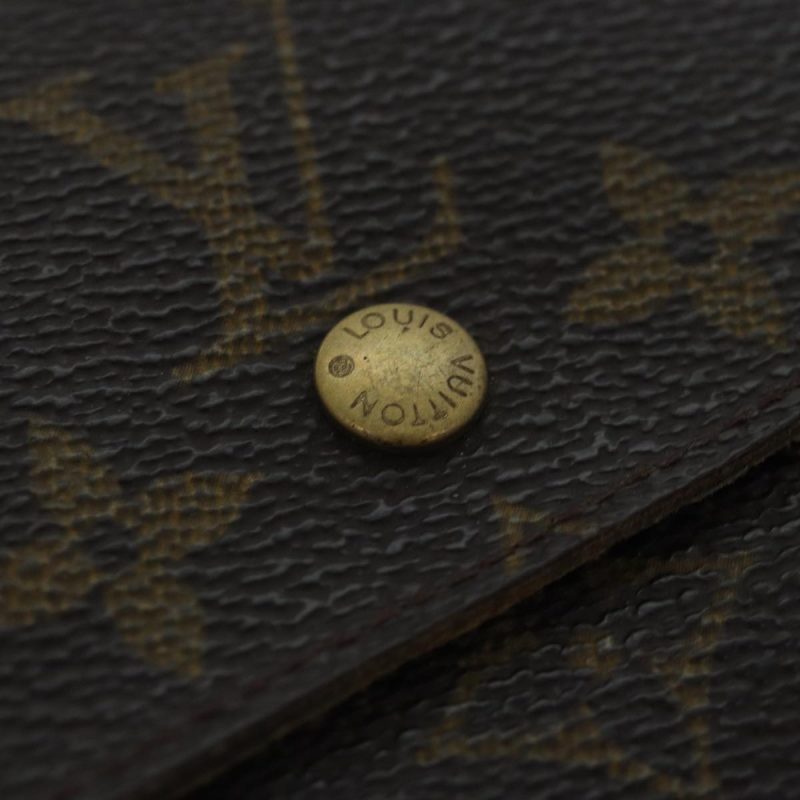 Louis Vuitton Monogram Portefeuille Elise Trifold Wallet M61654  89018 - Image 8