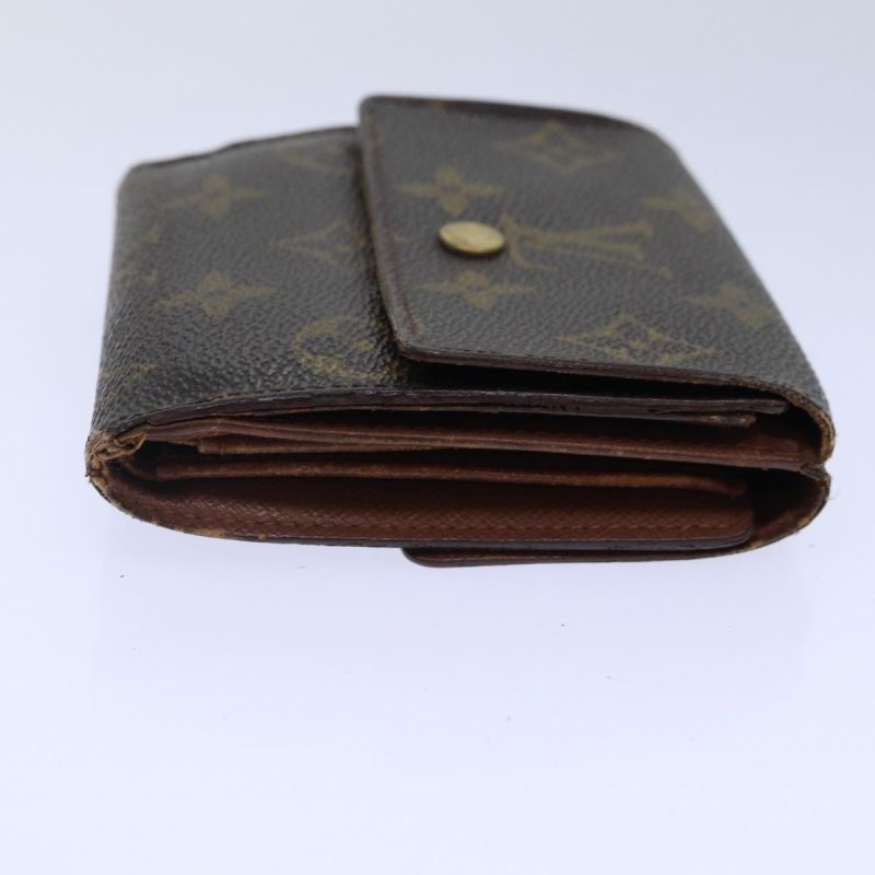Louis Vuitton Monogram Portefeuille Elise Trifold Wallet M61654  89018 - Image 4
