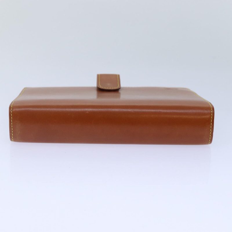 Louis Vuitton Nomad leather Agenda MM Day Planner Cover Beige R20473 Auth 89021 - Image 4