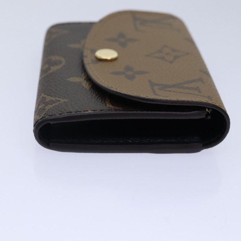 Louis Vuitton Monogram Reverse Porte Monnaie Rosary Purse M82333  89054A - Image 4