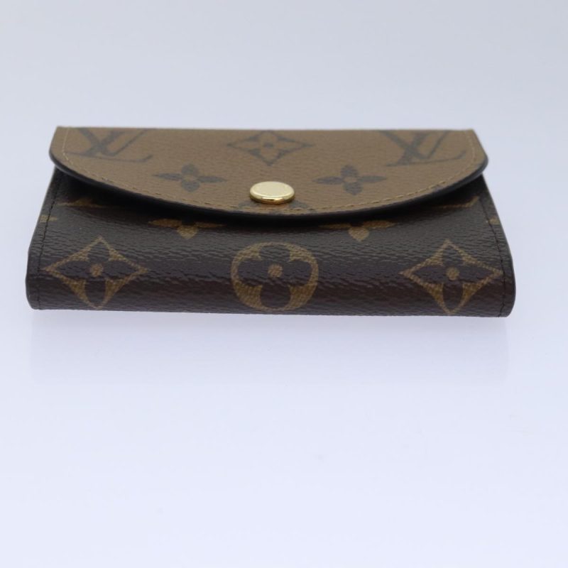 Louis Vuitton Monogram Reverse Porte Monnaie Rosary Purse M82333  89054A - Image 6