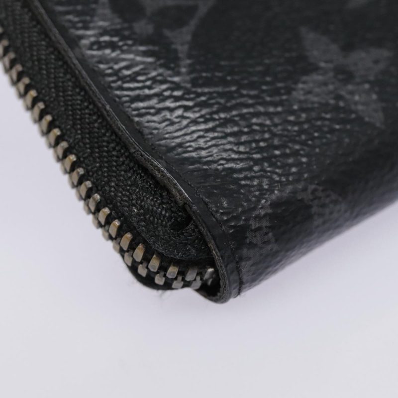 Louis Vuitton Monogram Eclipse Porte monnaie Jour Coin Purse M63536 Auth 89055 - Image 7