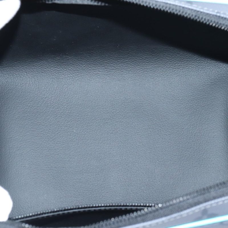 Louis Vuitton Monogram Eclipse Reverse Dopp Kit Bag Turquoise M11482 Auth 89059SA - Image 10