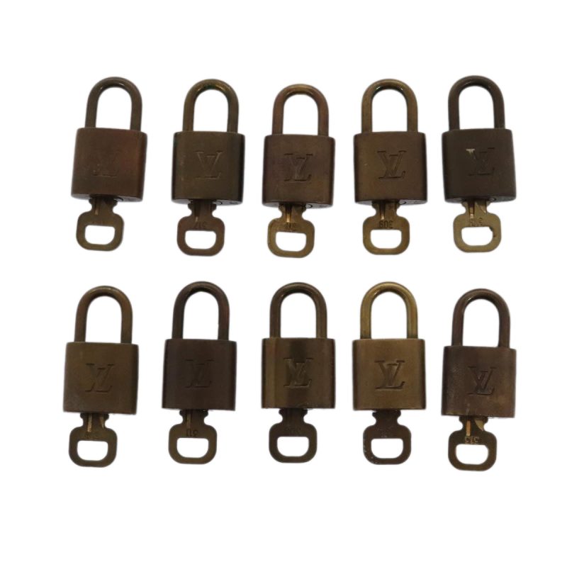 Louis Vuitton Padlock 10set metal Gold Tone  89075 - Image 2