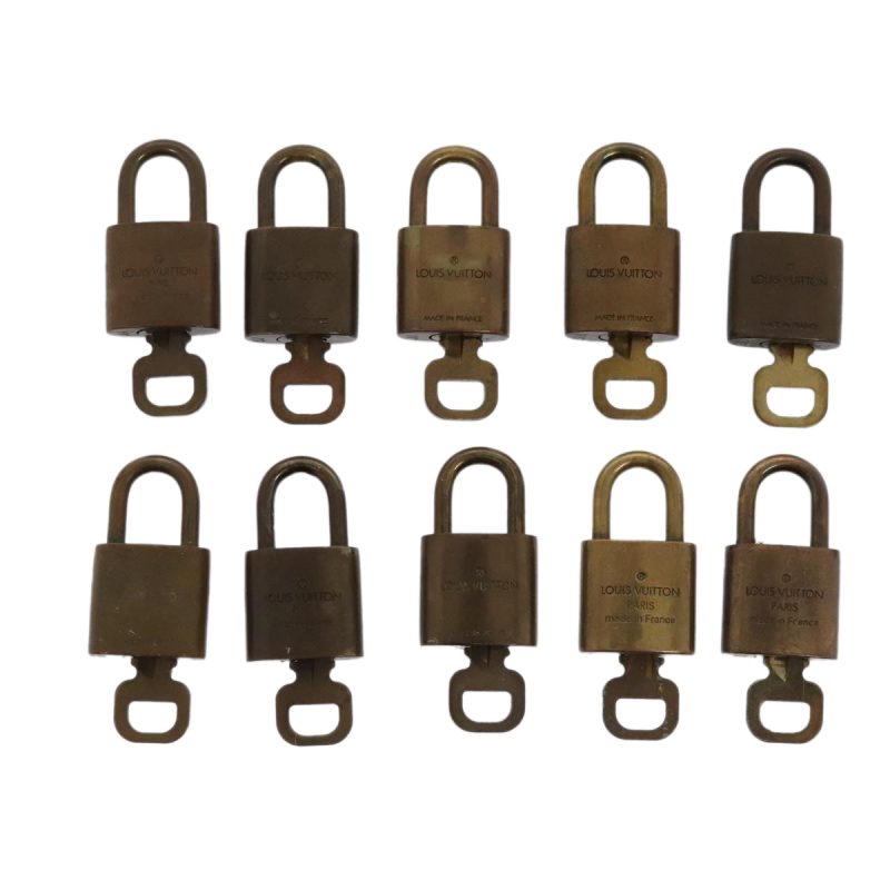 Louis Vuitton Padlock 10set metal Gold Tone  89075 - Image 3