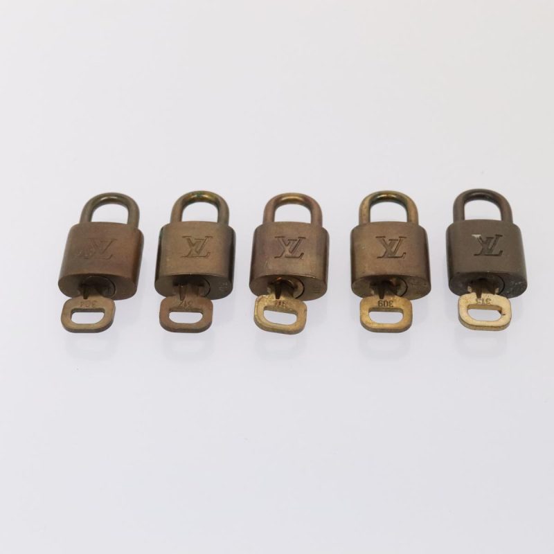 Louis Vuitton Padlock 10set metal Gold Tone  89075 - Image 4