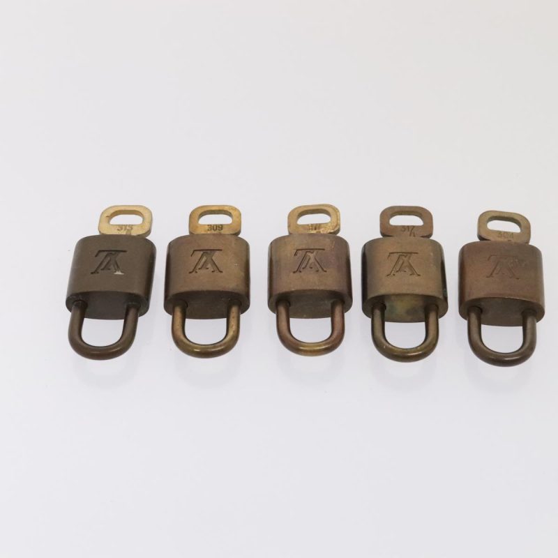 Louis Vuitton Padlock 10set metal Gold Tone  89075 - Image 5