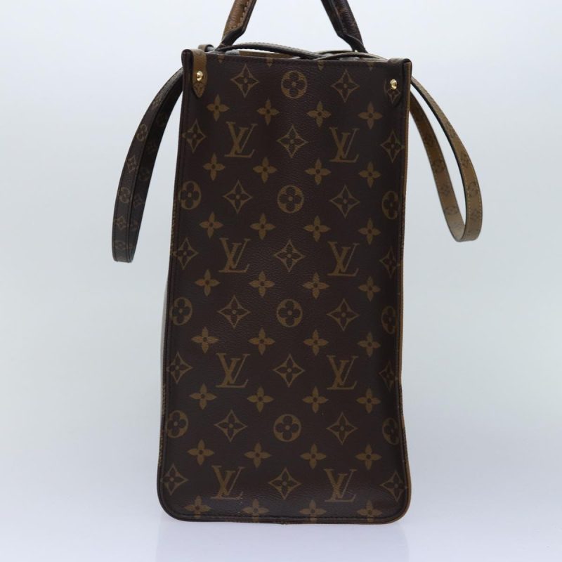 Louis Vuitton Monogram Reverse On-the-go GM Tote Bag M44576  89080A - Image 4