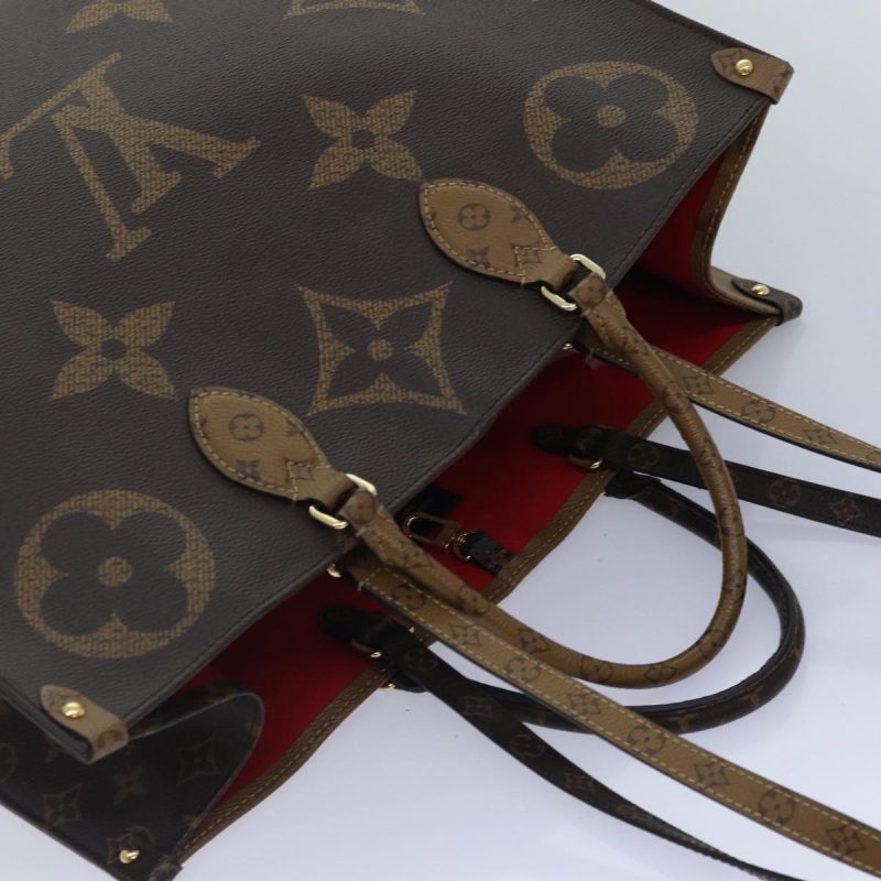 Louis Vuitton Monogram Reverse On-the-go GM Tote Bag M44576  89080A - Image 6